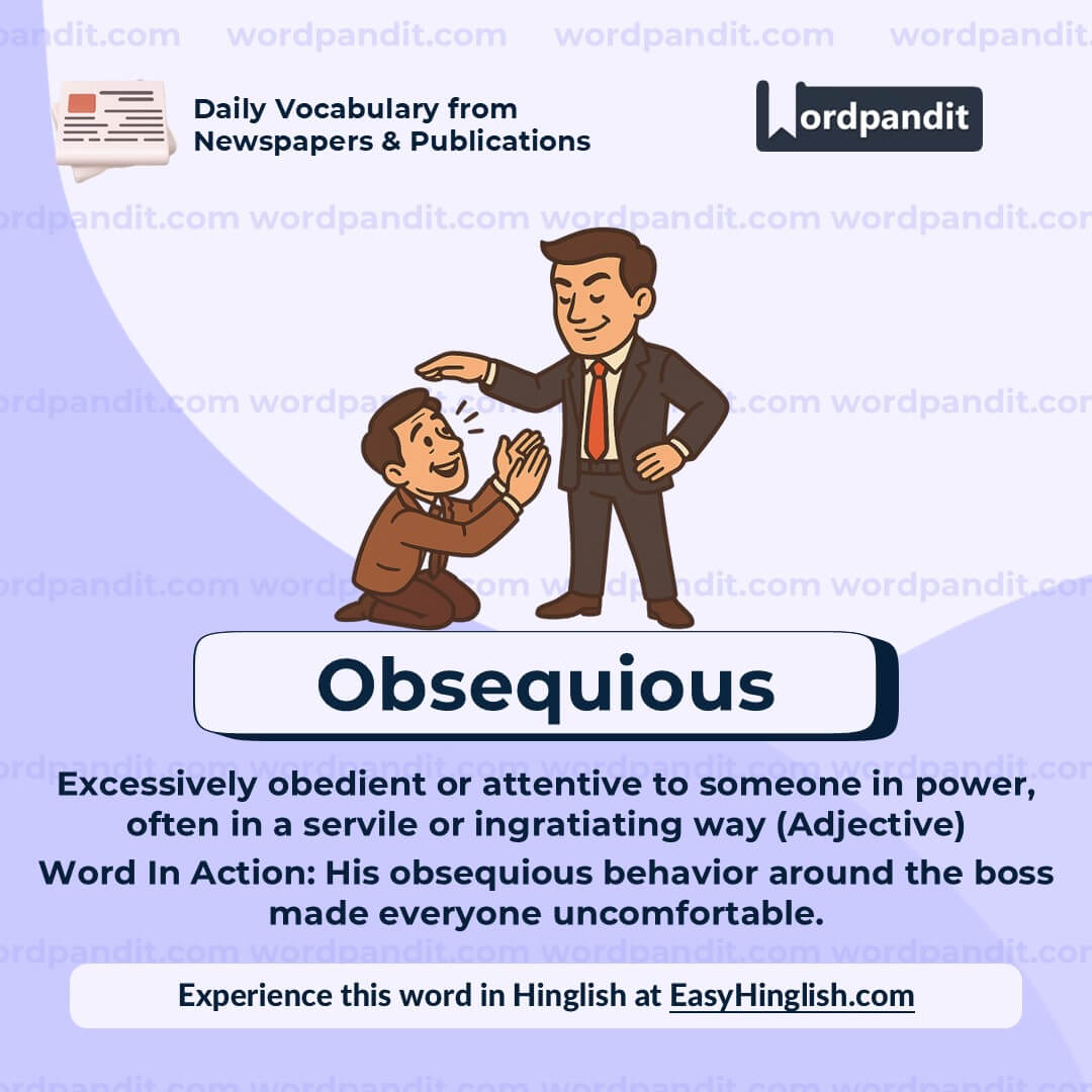 Obsequious
