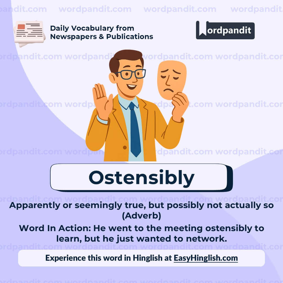 Ostensibly