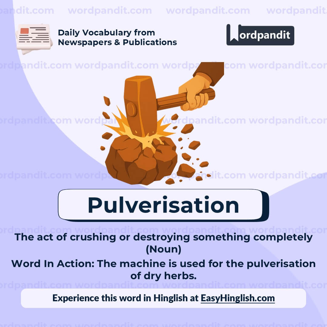 Pulverisation