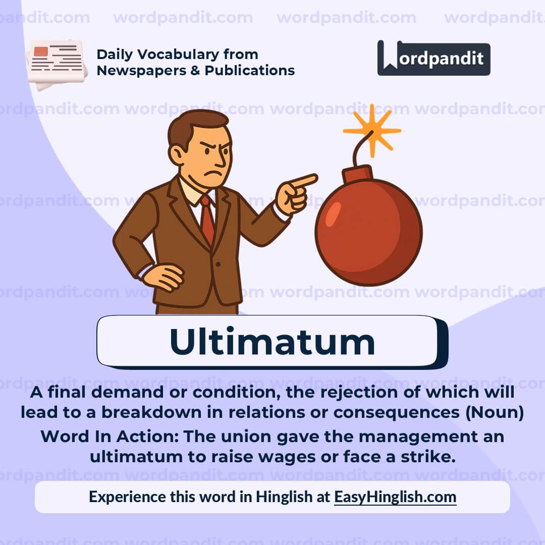 Ultimatum Ultimatum