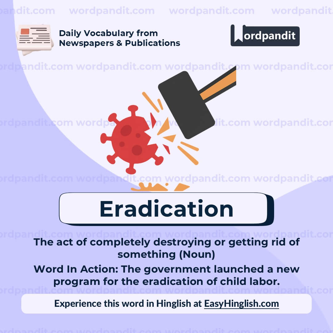 Eradication