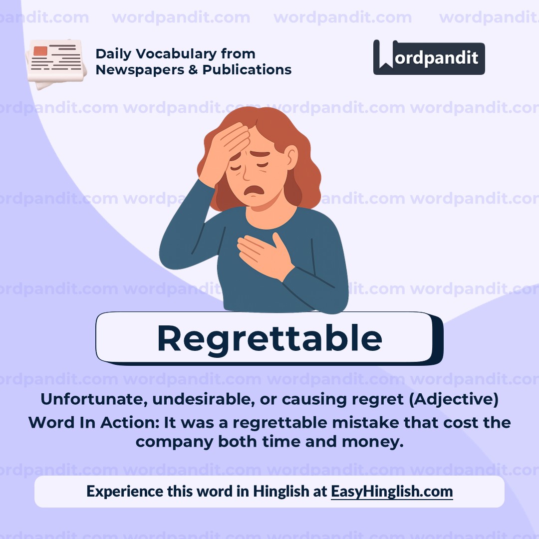 Regrettable Regrettable