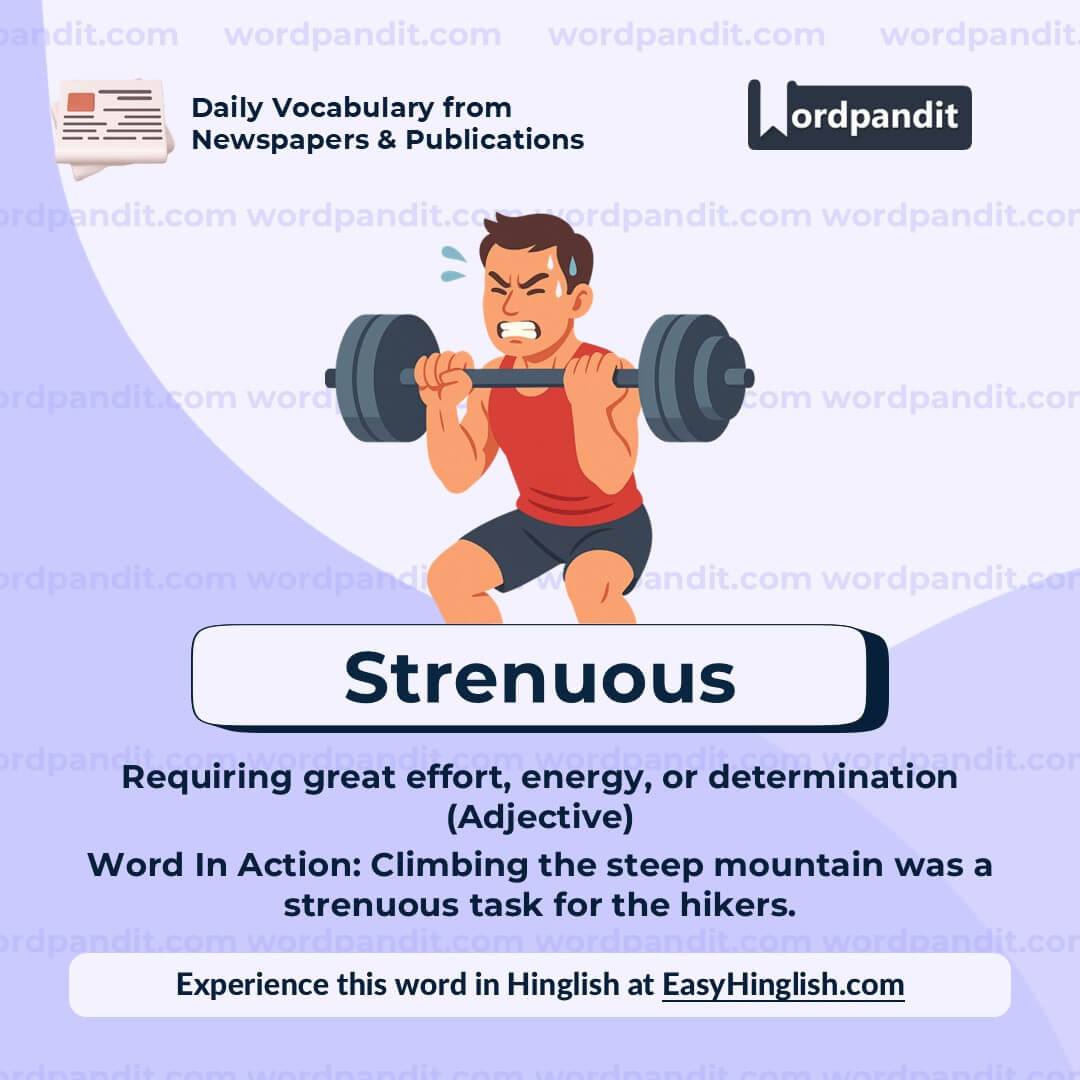 Strenuous