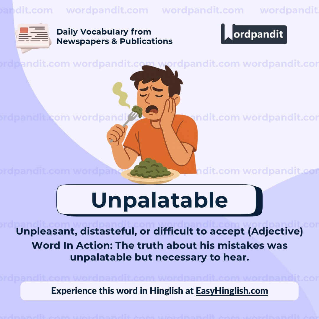 Unpalatable 2 Unpalatable 2