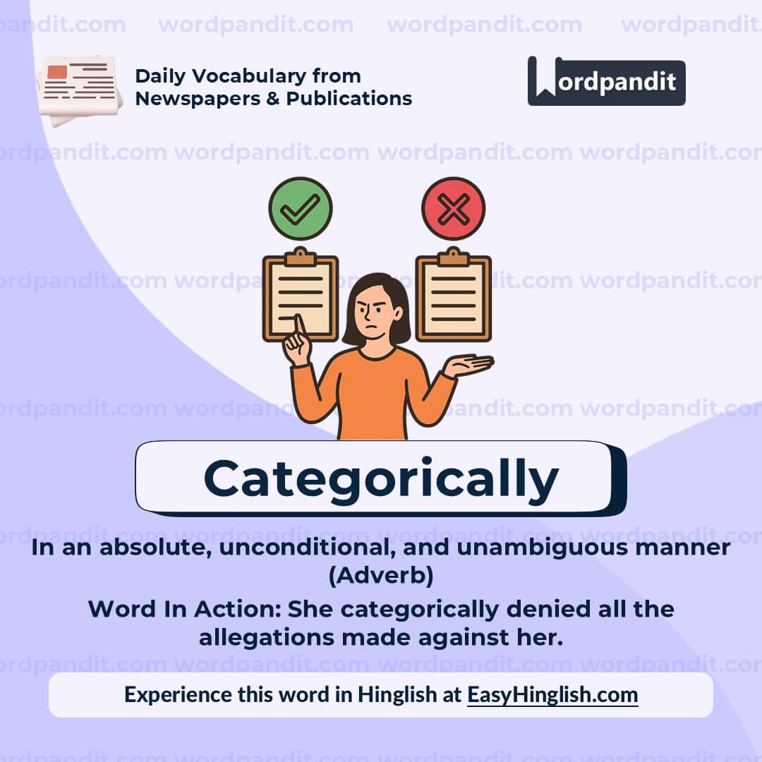 Categorically