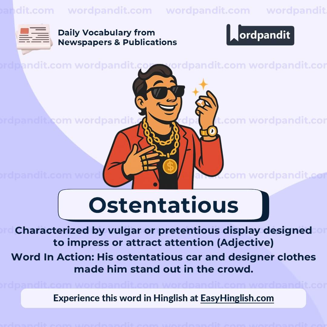 Ostentatious