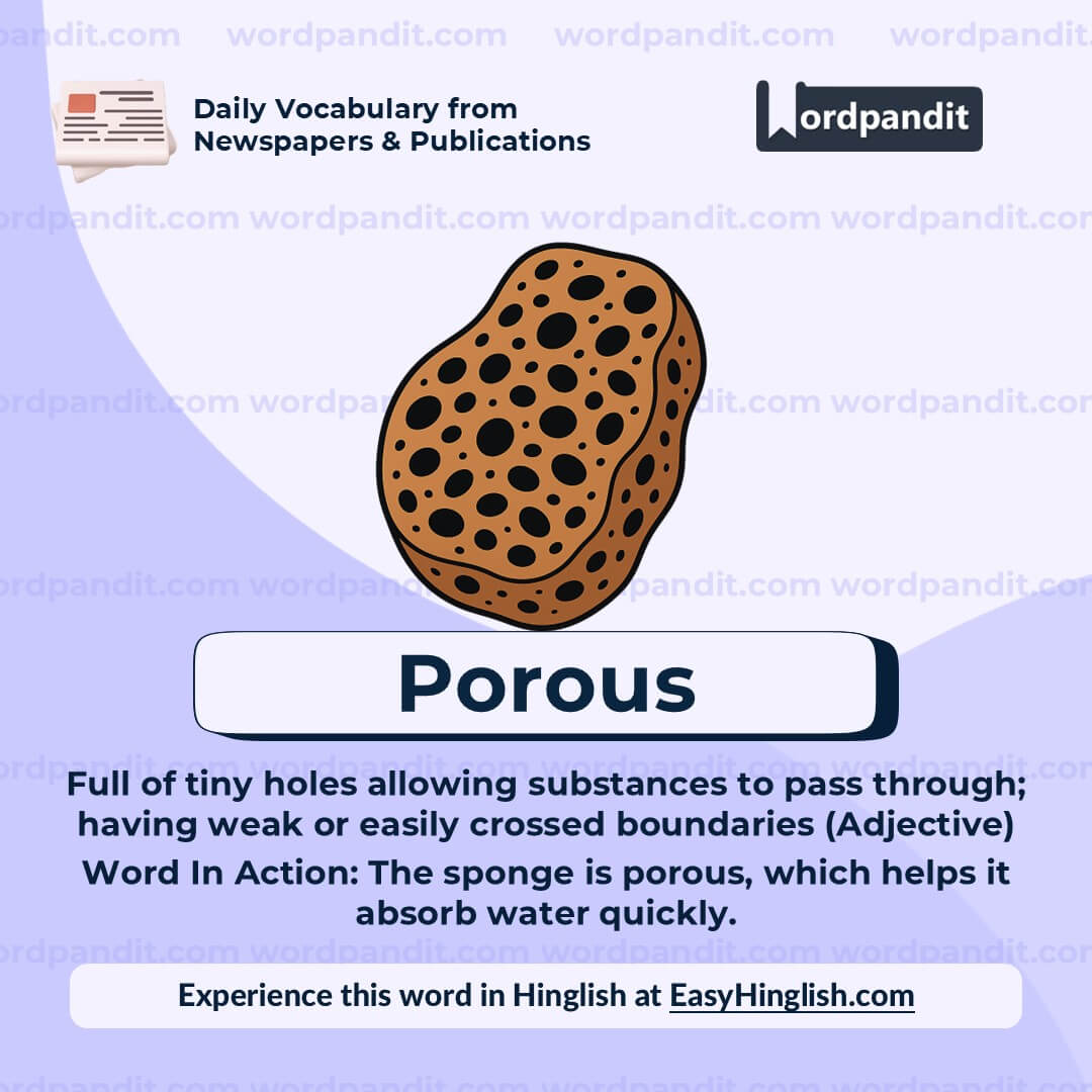 Porous Porous