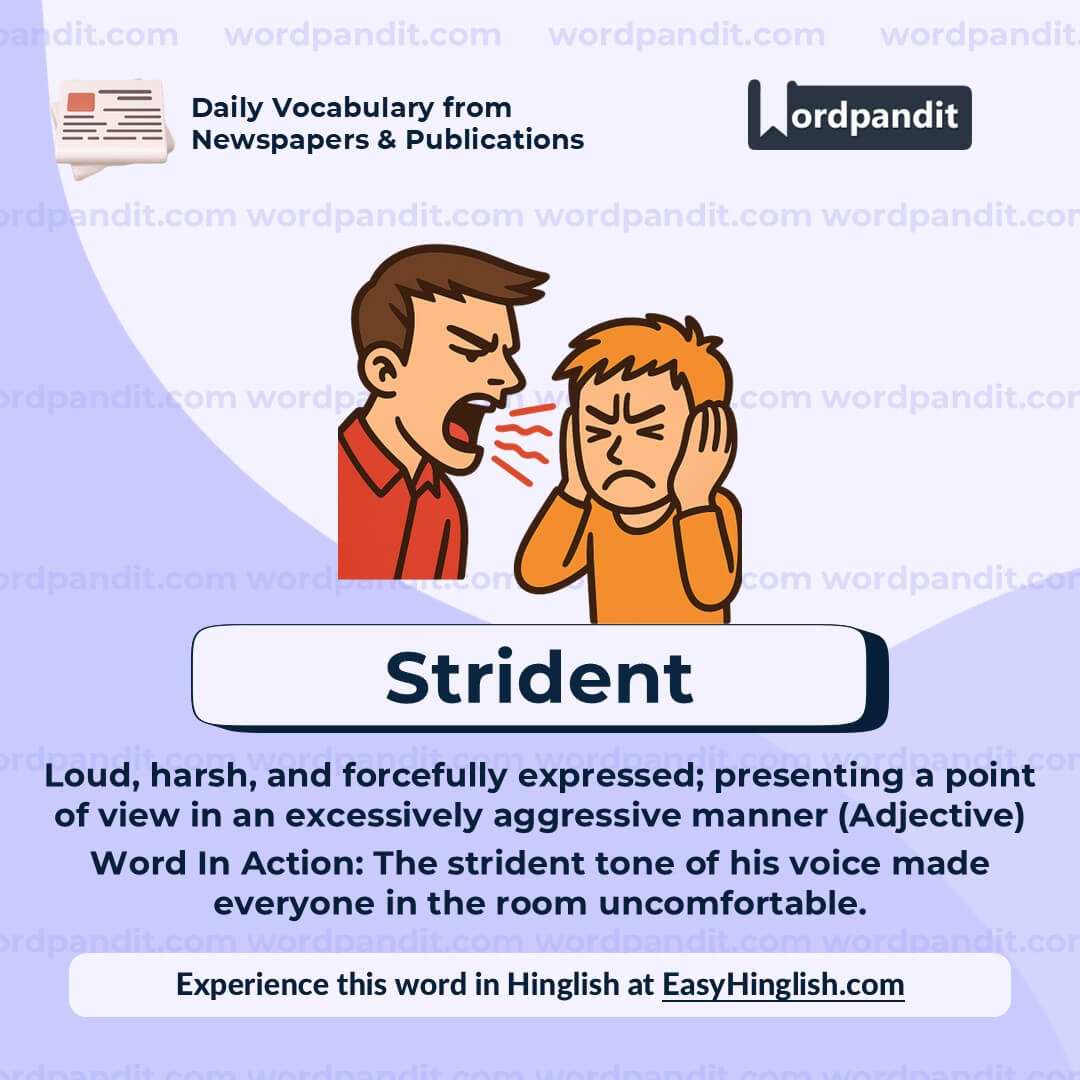 Strident